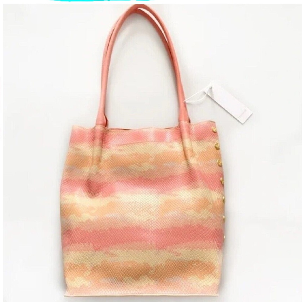 Hammitt Coral and Beige Tote Bag